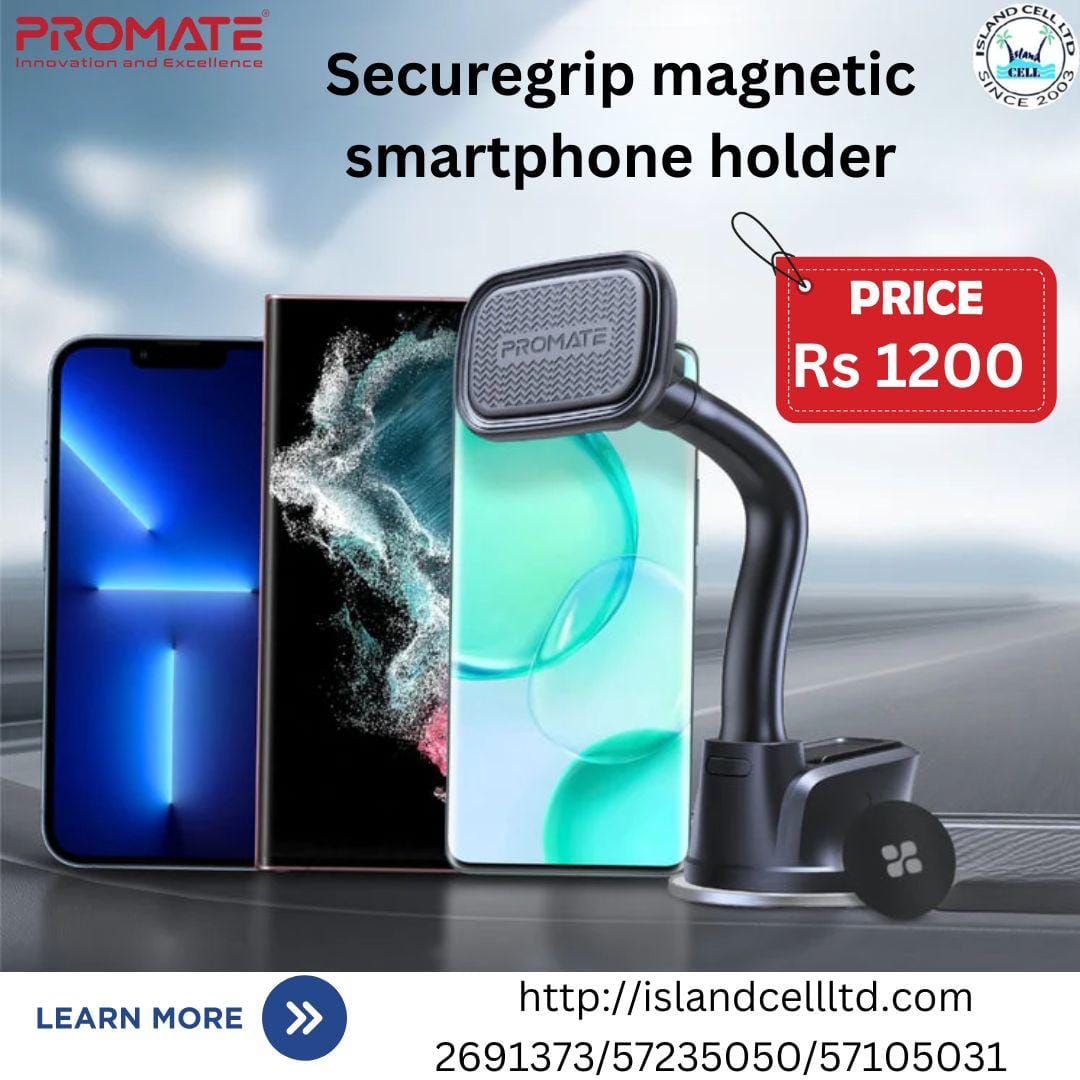 PROMATE MAGMOUNT-XL SECUREGRIP MAGNETIC SMARTPHONE HOLDER